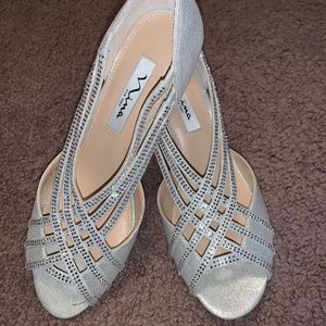 Silver Nina formal shoe